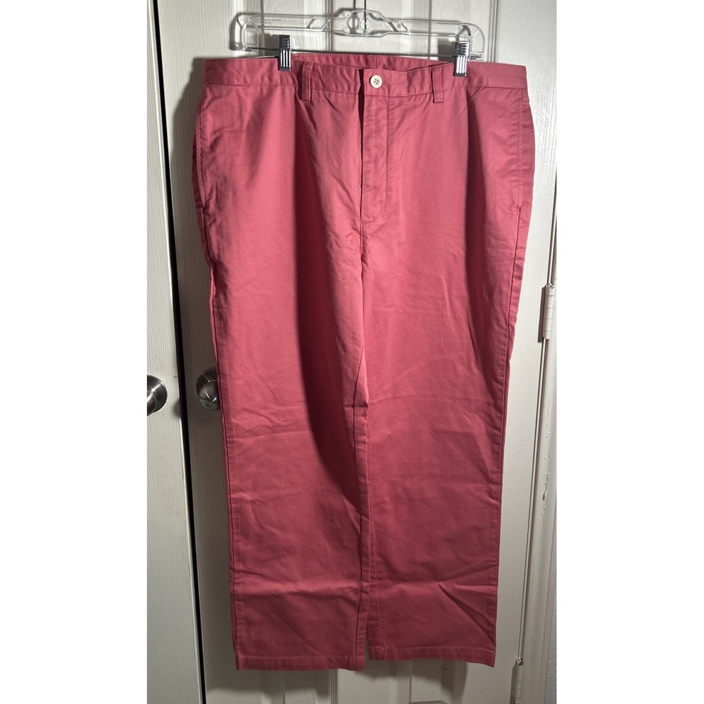 Vineyard Vines Pants Men's 38x30 Salmon Chino Straight Leg Casual Preppy NWT